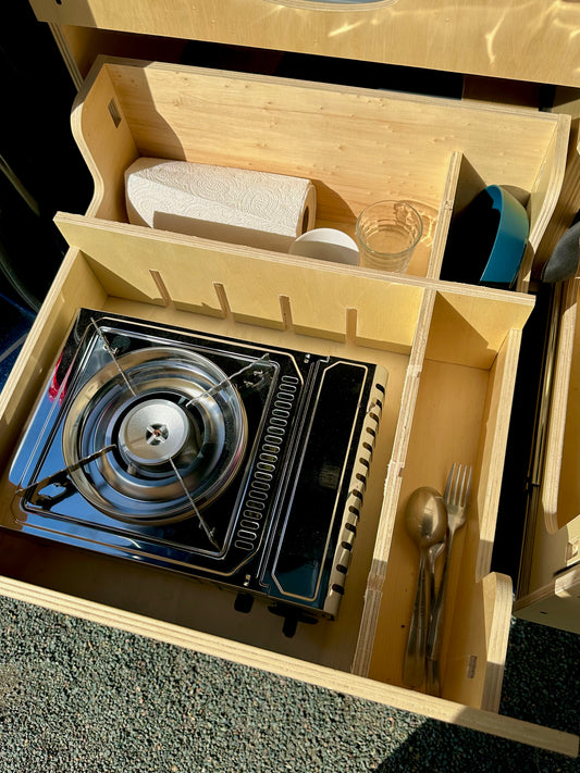 Organizer set voor van campingbox - Tchao Tchao