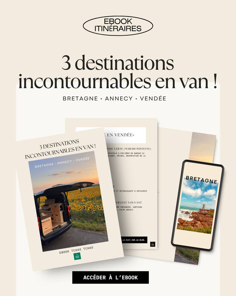 Ebook : 3 roadtrips incontournables à faire en van