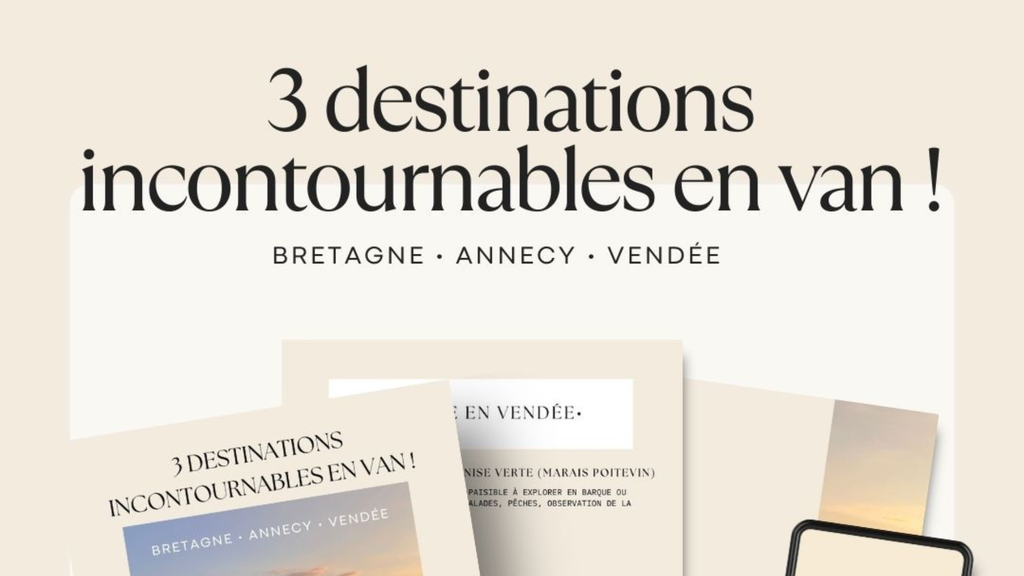 Ebook : 3 roadtrips incontournables à faire en van