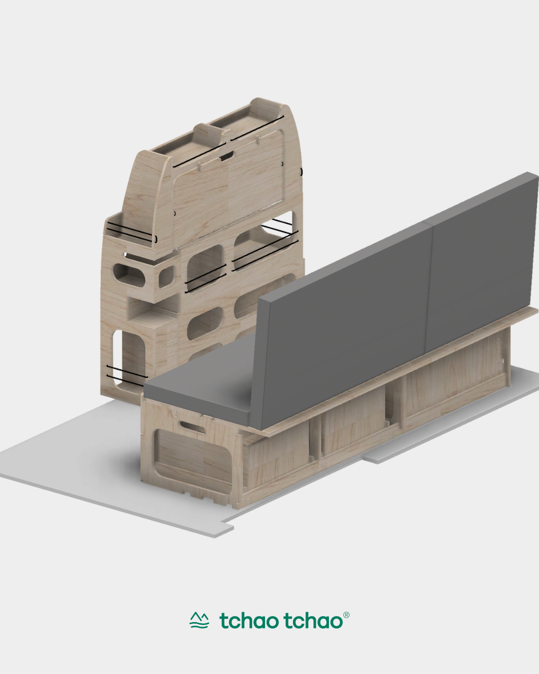 Kit di montaggio per furgoni 