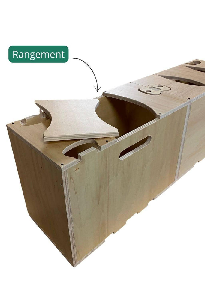 Bestelwagen verwijderbaar inrichting kit