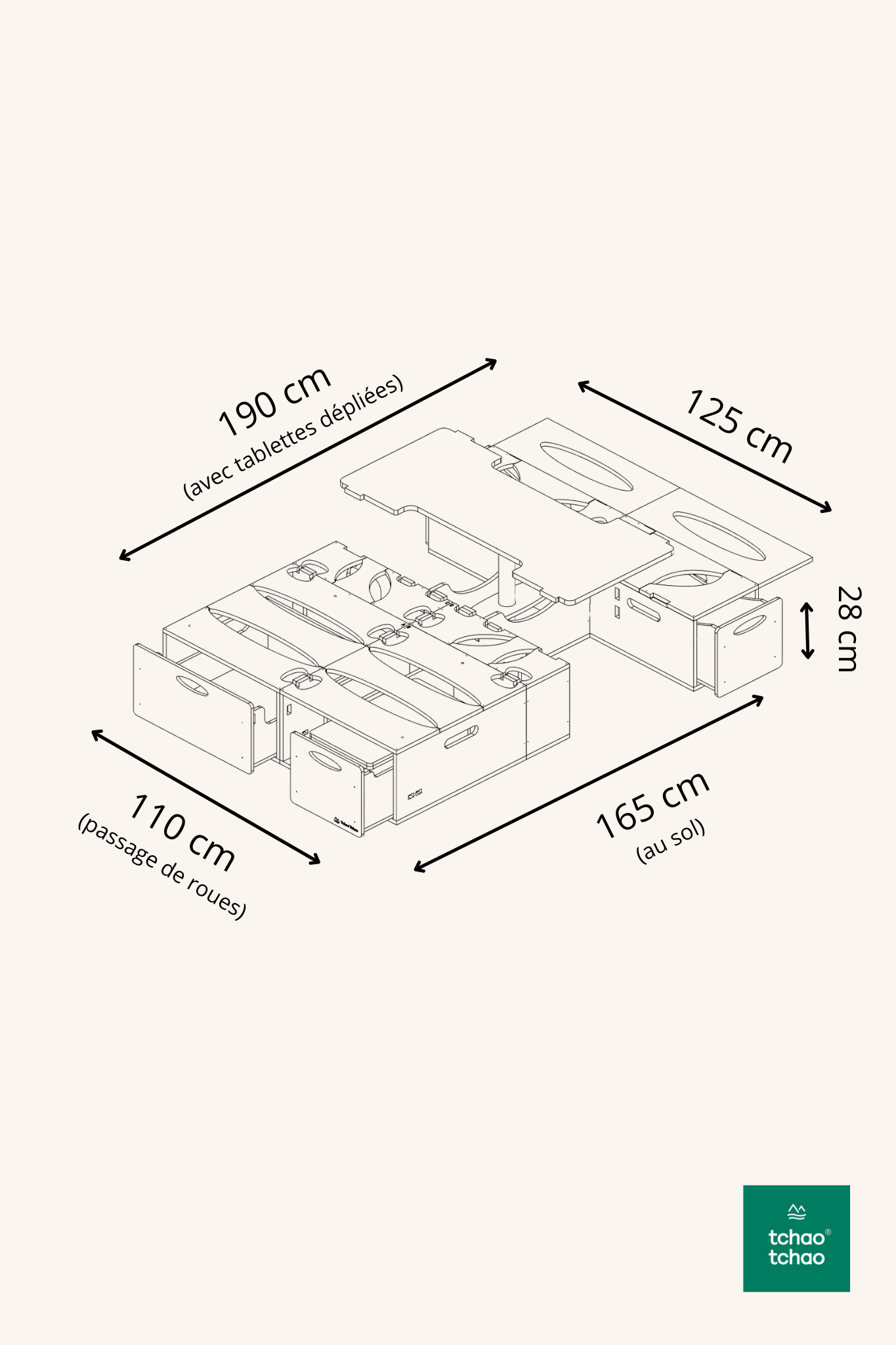 Kit Ludospace 2 posti