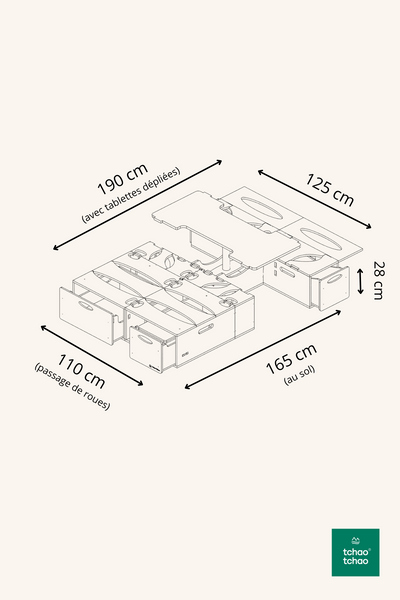 Kit Ludospace 2 posti