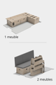 Montage meubles pour notre gamme fixe