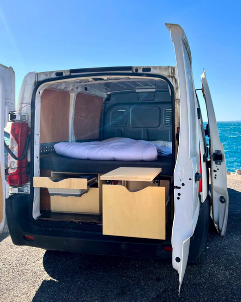 2-seater converted van kit