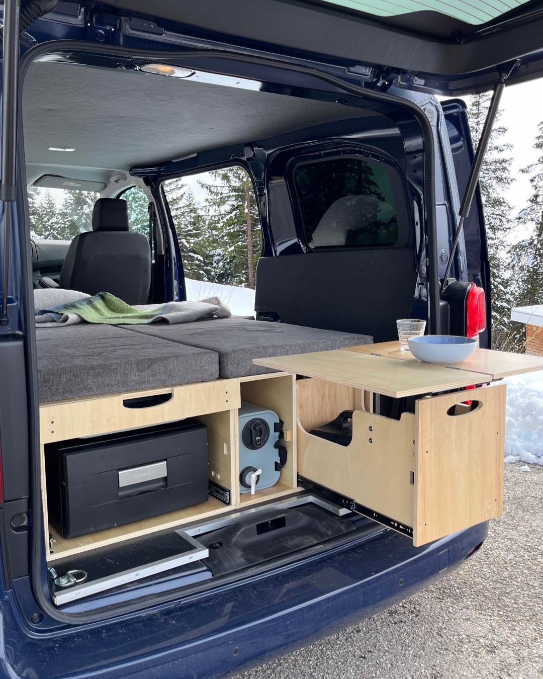 2-seater converted van kit