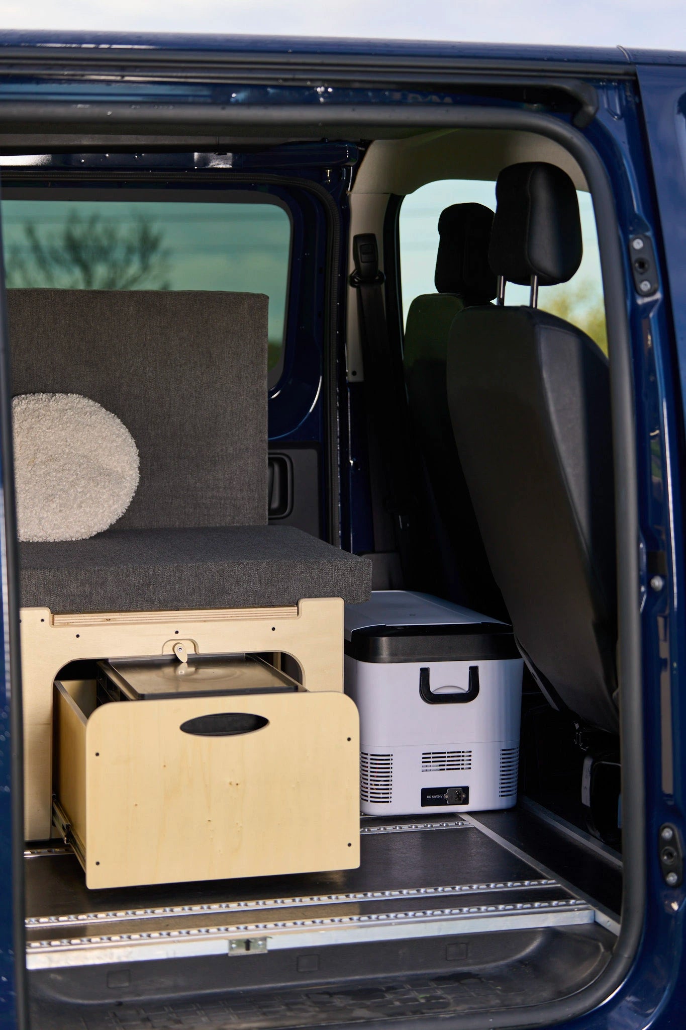 furgone letto a pettine 