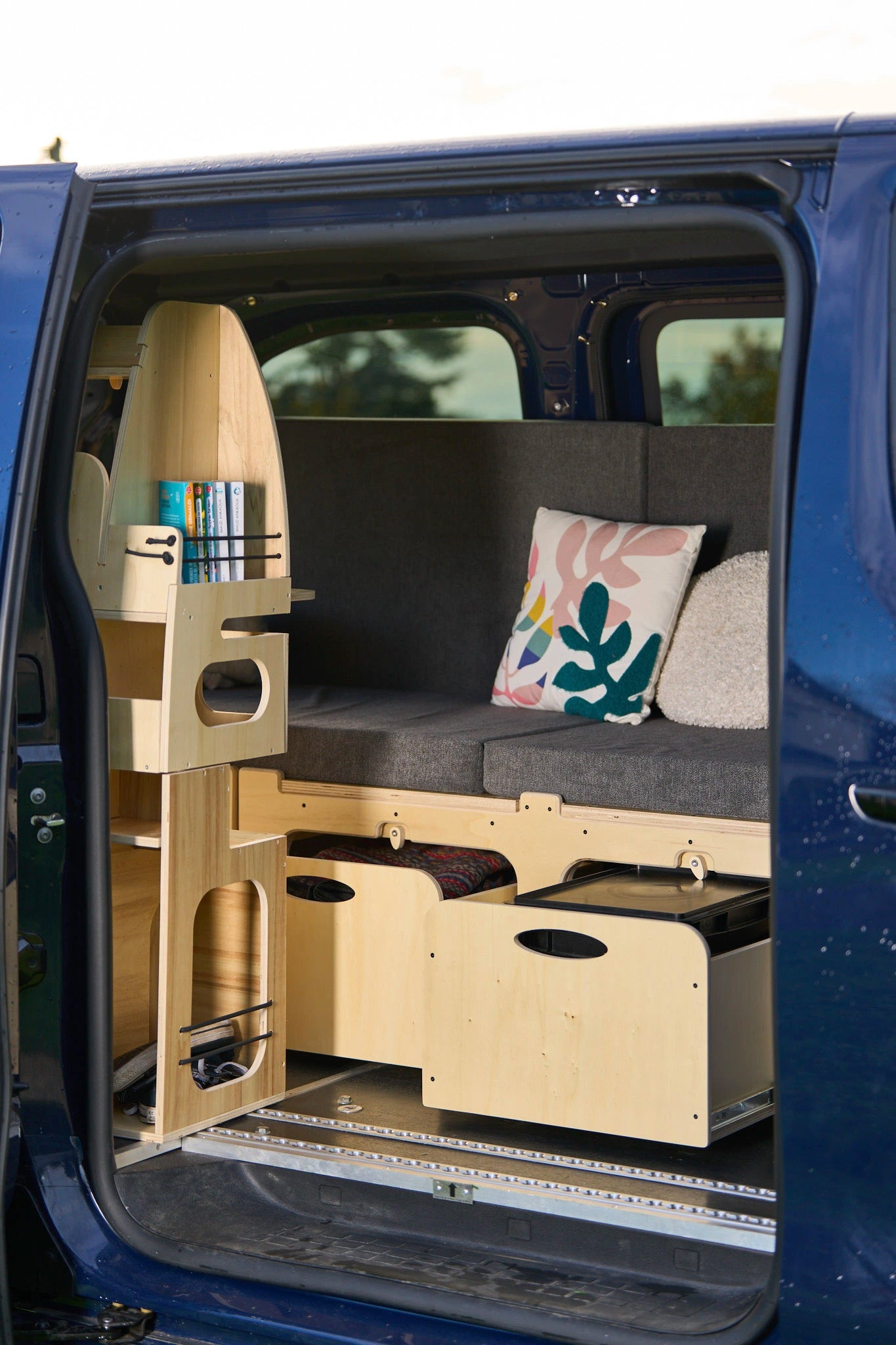 furgone letto a pettine 