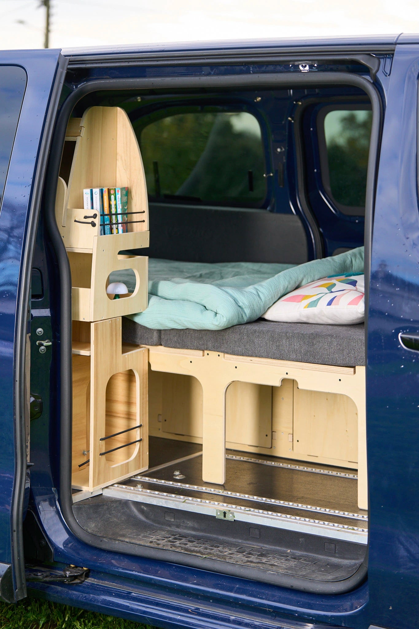 furgone letto a pettine 