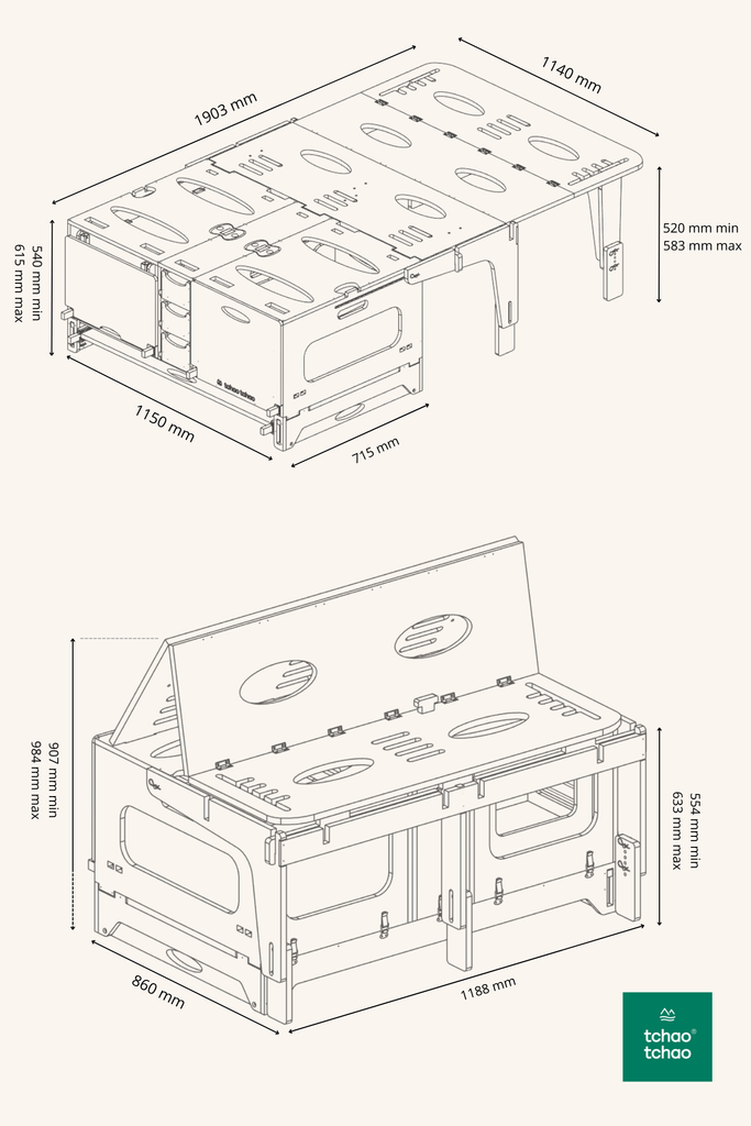 Camping Box furgone