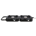 Réchaud à gaz double brûleurs pliable